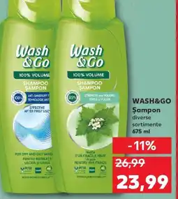Kaufland WASH&GO Şampon Ofertă