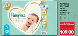 Kaufland PAMPERS PREMIUM CARE Scutece pentru copii Ofertă