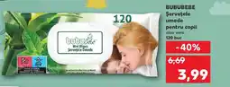 Kaufland BUBUBEBE Şerveţele umede pentru copii Ofertă