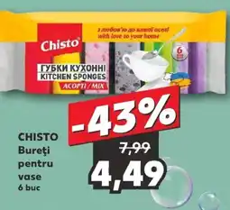 Kaufland CHISTO Bureţi pentru vase Ofertă