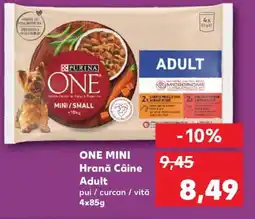 Kaufland ONE MINI Hrană Câine Adult Ofertă