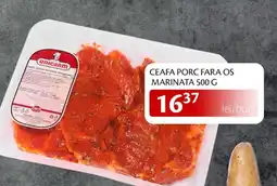 Unicarm CEAFA PORC FARA OS MARINATA 500 G Ofertă