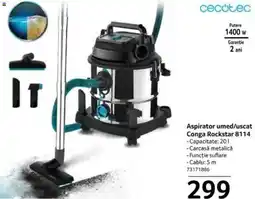 Selgros Aspirator umed/uscat Conga Rockstar 8114 Ofertă
