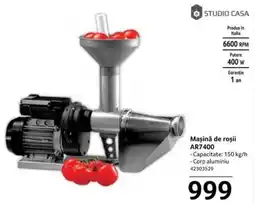 Selgros Maşină de roşii AR7400 Ofertă