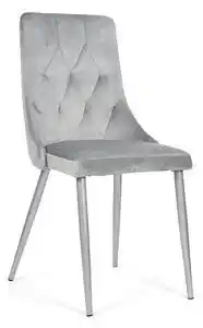 Favi JAKS SCAUN DE SUFRAGERIE CAREN VELUR GRI DESCHIS Ofertă