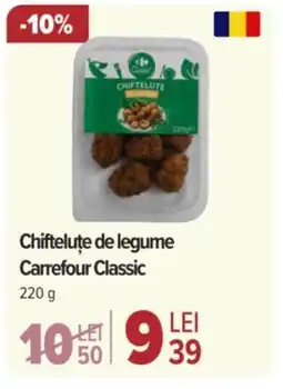 Chiftelute de legume Carrefour Classic