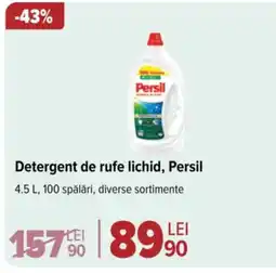 Carrefour Detergent de rufe lichid, Persil Ofertă