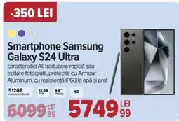 Carrefour Smartphone Samsung Galaxy S24 Ultra Ofertă