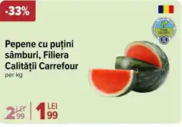 Carrefour Pepene cu puţini sâmburi, Filiera Calităţii Carrefour Ofertă