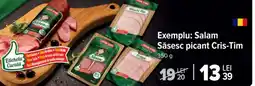 Carrefour Salam Săsesc picant Cris-Tim Ofertă