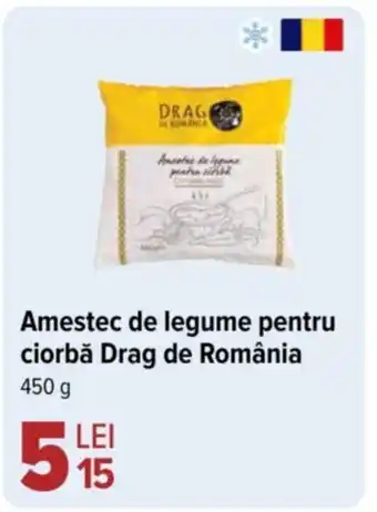 Carrefour Amestec de legume pentru ciorbă Drag de România Ofertă