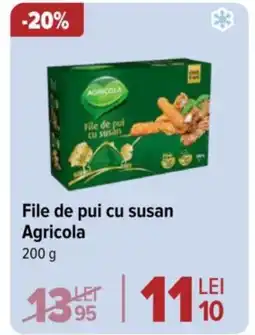 Carrefour File de pui cu susan Agricola Ofertă