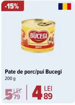 Carrefour Pate de porc/pui Bucegi Ofertă