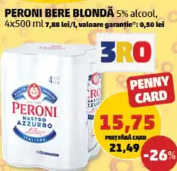 Penny PERONI BERE BLONDĂ Ofertă