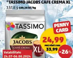 Penny TASSIMO JACOBS CAFE CREMA XL Ofertă