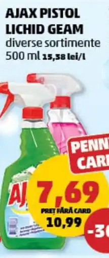 Penny AJAX PISTOL LICHID GEAM Ofertă