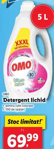 Lidl OMO Detergent lichid Ofertă