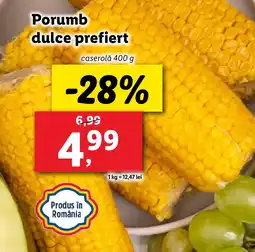 Lidl Porumb dulce prefiert Ofertă