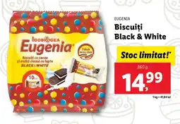 Lidl EUGENIA Biscuiţi Black & White Ofertă