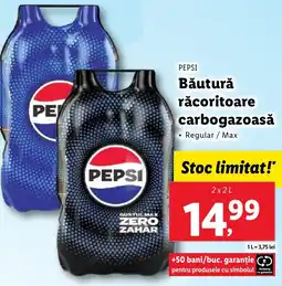 Lidl PEPSI Băutură răcoritoare carbogazoasă Ofertă