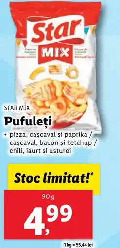 Lidl STAR MIX Pufuleţi Ofertă