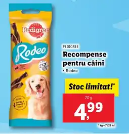 Lidl PEDIGREE Recompense pentru câini Ofertă
