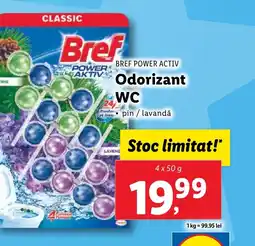 Lidl BREF POWER ACTIV Odorizant WC Ofertă