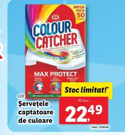 Lidl K2R Şervețele captatoare de culoare Ofertă