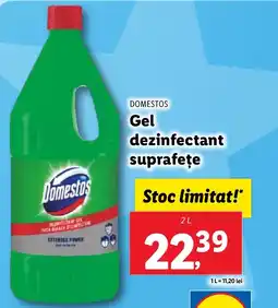 DOMESTOS Gel dezinfectant suprafeţe