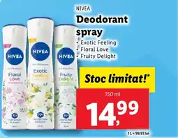 Lidl NIVEA Deodorant spray Ofertă