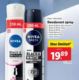 NIVEA / NIVEA MEN Deodorant spray