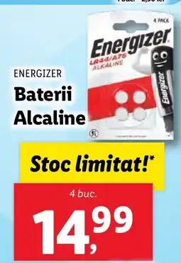Lidl ENERGIZER Baterii Alcaline Ofertă