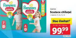 PAMPERS Scutece chiloţel