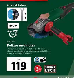 Lidl PARKSIDE® Polizor unghiular Ofertă