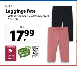 Lidl lupilu Leggings fete Ofertă