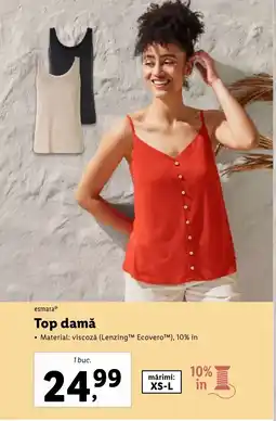 Lidl esmaraⓇ Top damă Ofertă