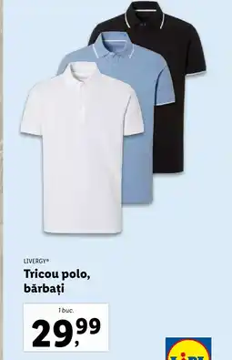 Lidl LIVERGYⓇ Tricou polo, bărbați Ofertă