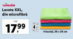 Lidl vileda Lavete XXL, din microfibră Ofertă
