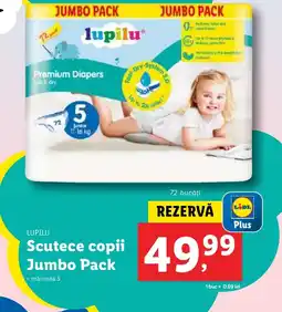 Lidl LUPILU Scutece copii Jumbo Pack Ofertă