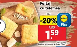 Lidl Foitaj cu telemea Ofertă
