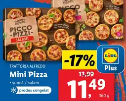 Lidl TRATTORIA ALFREDO Mini Pizza Ofertă