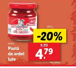 Lidl KANIA Pastǎ de ardei iute Ofertă