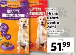 Lidl ORLANDO Hrană uscată pentru câini Ofertă