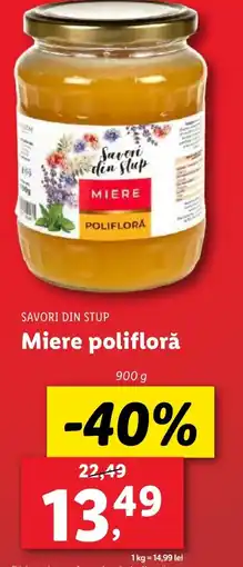 SAVORI DIN STUP Miere poliflorǎ