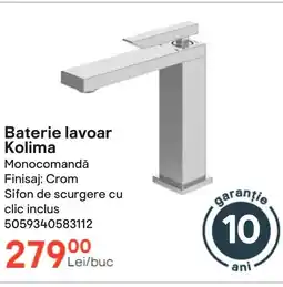 Brico Depôt Baterie lavoar Kolima Ofertă