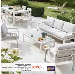 Brico Depôt Set mobilier grădină 5 locuri Santorin Ofertă