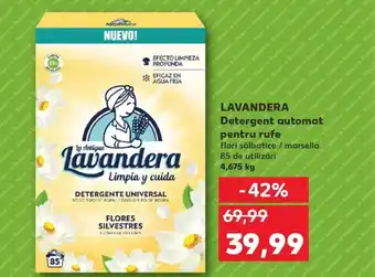 Kaufland LAVANDERA Detergent automat pentru rufe Ofertă