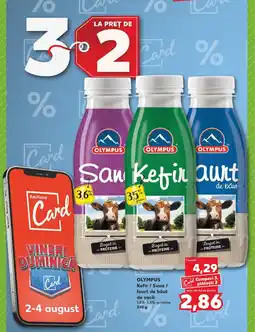 Kaufland OLYMPUS Kefir / Sana / laurt de băut de vacă Ofertă