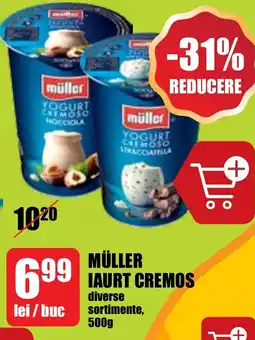 Auchan MÜLLER IAURT CREMOS Ofertă