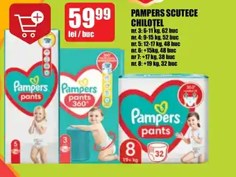 Auchan PAMPERS SCUTECE CHILOTEL Ofertă